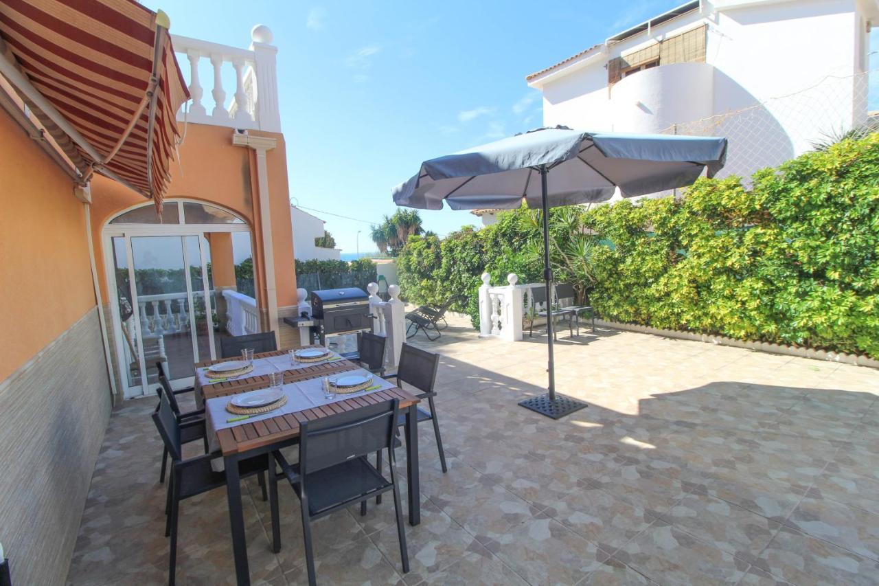 Great Villa, Sea Views, 20 Secs Walk To The Beach, Bbq, 9 People, 5 Mins Car From Alicante City Center, Sailing Club 3 Mins Walk Eksteriør billede